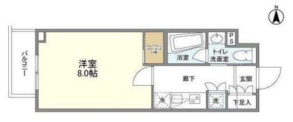 コンフォリア桜上水の物件間取画像